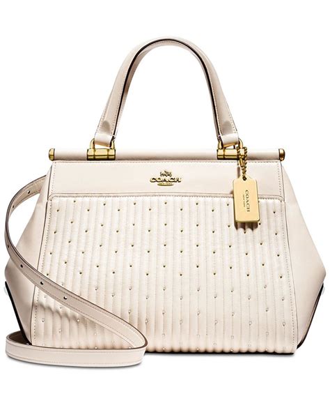 coach grace satchel|COACH Grace Bag with Rivets Medium Satchel .